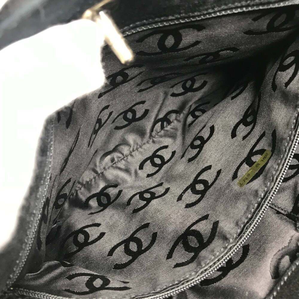 CHANEL Black Logo Tote Bag - Picture 14 of 16
